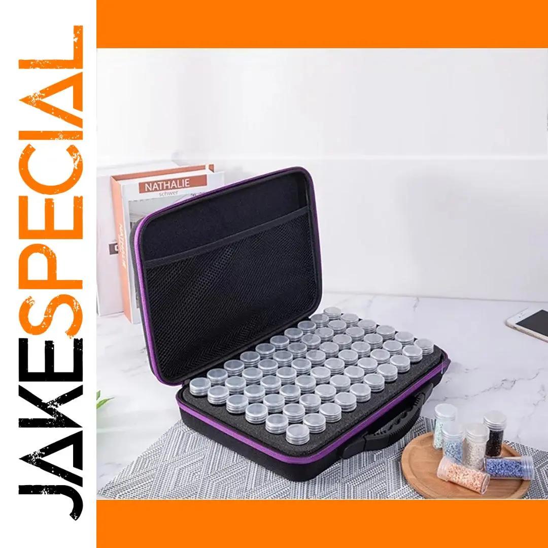 Large Capacity Diamond Painting Toolkit Set in 30/60/120 Slots 1 Large Capacity Diamond Painting Toolkit Set in 30/60/120 Slots