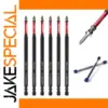 Professional Impact Screwdriver Bit Set with Diamond Coating