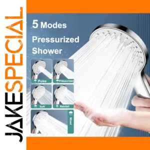 High-Pressure 5-Mode Adjustable Showerhead