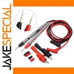 High-Precision Multimeter Probe Set with Temperature Sensor