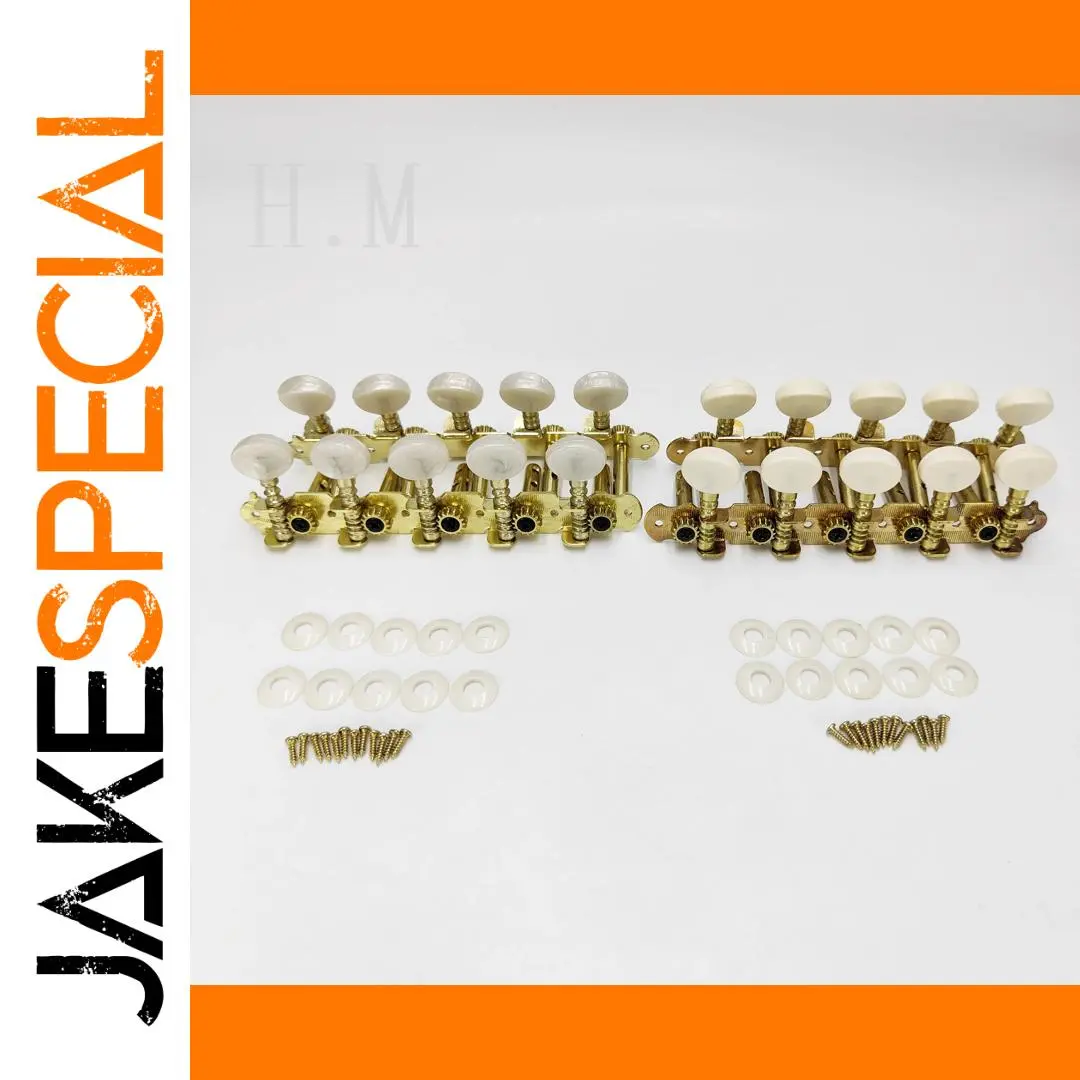 10-String Guitar or Mandolin Metal Tuning Pegs 1 10-String Guitar or Mandolin Metal Tuning Pegs