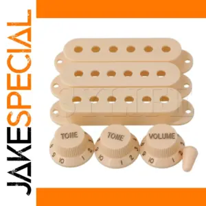 Vintage Cream Guitar Parts Set for Electric Guitars