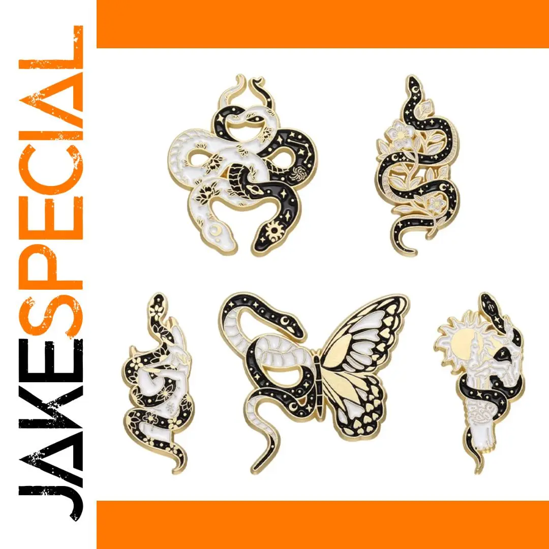 Dark Snake Series Vintage Brooch 1 Dark Snake Series Vintage Brooch