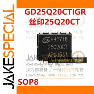 GD25Q20CT 5-Pack High-Speed Flash Memory Chips