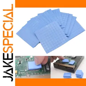 Blue Silicone Thermal Pads 100-Pack for CPU/GPU