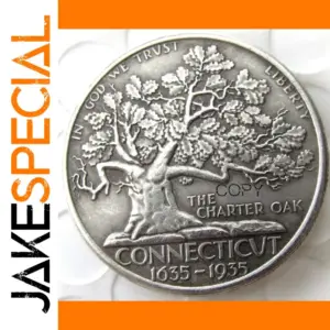 Connecticut 1935 Half Commemorative Coin