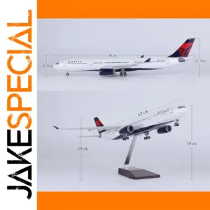 Airbus A330 1:135 Scale Model with LED Lights