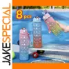 900ml Leakproof Hydration Bottle with Silicone Straw
