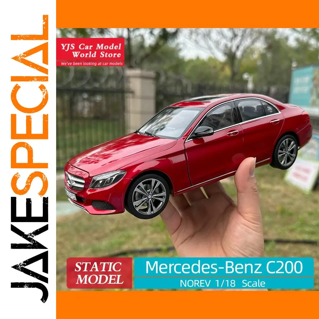 Mercedes-Benz C200 1:18 Diecast Model by NOREV 1 Mercedes-Benz C200 1:18 Diecast Model by NOREV
