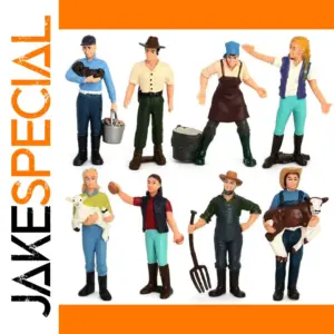Farm Simulation Figurine Set for Collectors