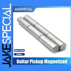 Alnico 5 Guitar Pickup Pole Piece Set
