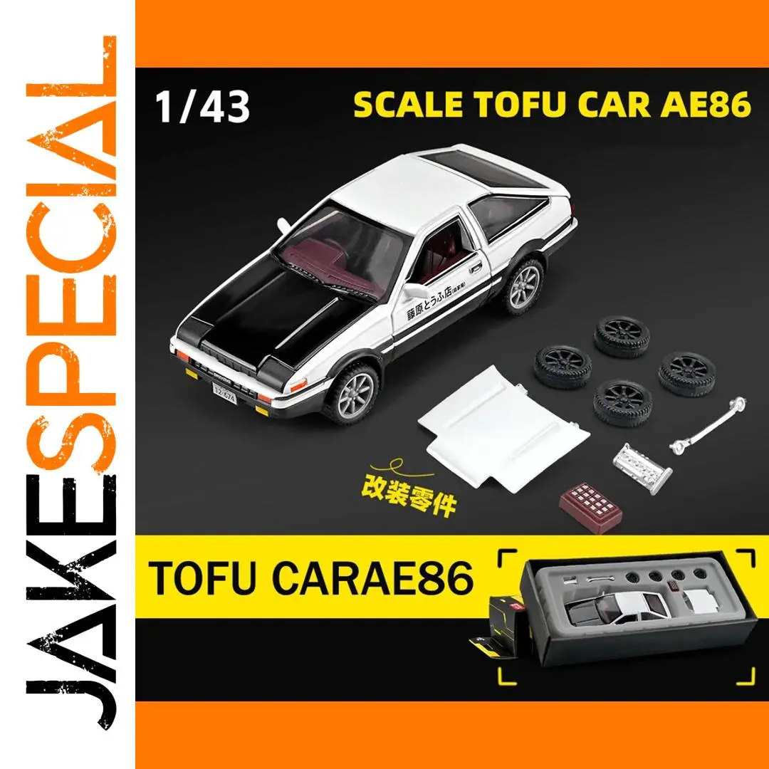 1:43 Scale AE86 Diecast Model Replica 1 1:43 Scale AE86 Diecast Model Replica