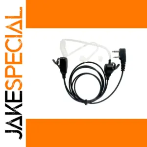 Black Airtube Earpiece for BaoFENG and More