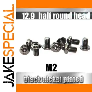 M2 Grade 12.9 Alloy Steel Hex Screws Set
