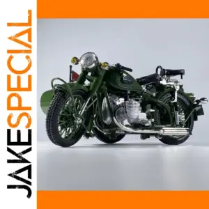 Maisto USSR M72 Sidecar Motorcycle Model