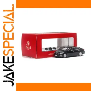 Black Diecast Model of Infiniti Q70L 1:64