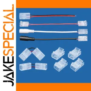 LED Strip Connectors Set for 8mm & 10mm LED Strips