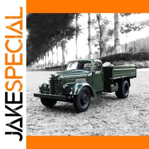 Vintage Green Jiefang CA10 Truck Model 1:24 Scale