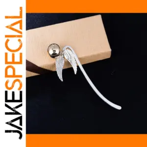 Winged Snitch Metal Bookmark 8.6cm