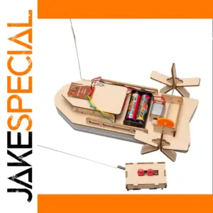 Wooden DIY Paddle Boat for STEM Learning