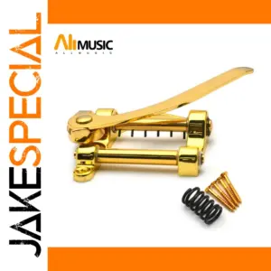 Gold Guitar Tremolo Tailpiece for Solid Body Guitars