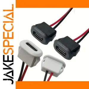 ELEABC USB Type C Female Connector 20V 3A