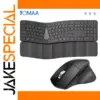 Ergonomic Wireless Keyboard & Mouse Combo