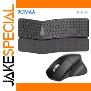 Ergonomic Wireless Keyboard & Mouse Combo