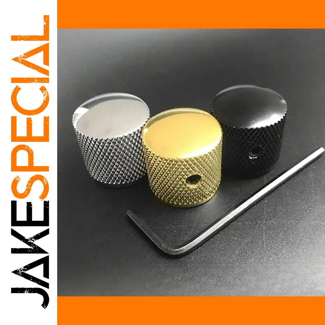 Metal Dome Tone Knob for Electric Guitars and Basses 1 Metal Dome Tone Knob for Electric Guitars and Basses