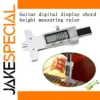 Digital Guitar String Height Ruler with 0.01mm Accuracy