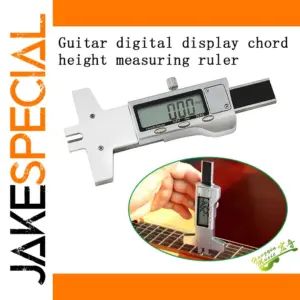 Digital Guitar String Height Ruler with 0.01mm Accuracy