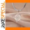 Elegant Stainless Steel Celtic Knot Necklace