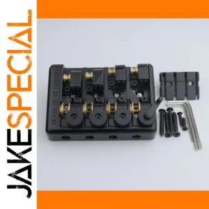Black Headless Bass Bridge WB1004