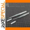 Stainless Steel Precision Tweezers 0.08mm Tips