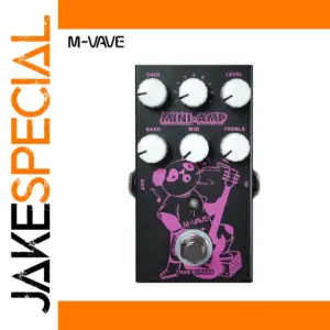 Mini-AMP Guitar Effect Pedal with 9 Amp Effects