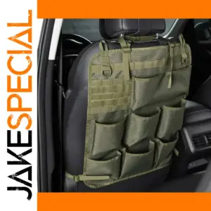 Tactical Car Seat Organizer in Multiple Colors