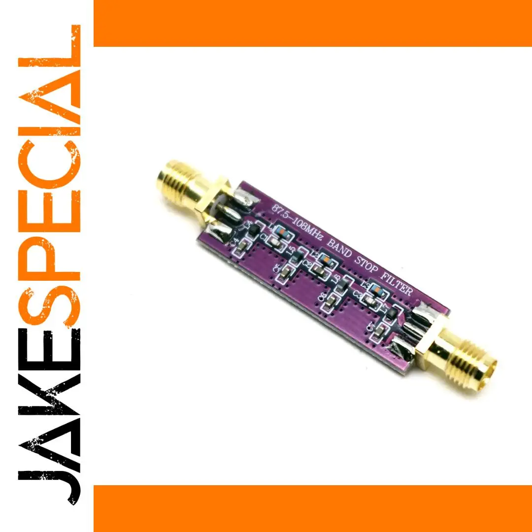 FM Broadcast Notch Filter 88–108 MHz, 50Ω 1 FM Broadcast Notch Filter 88–108 MHz, 50Ω