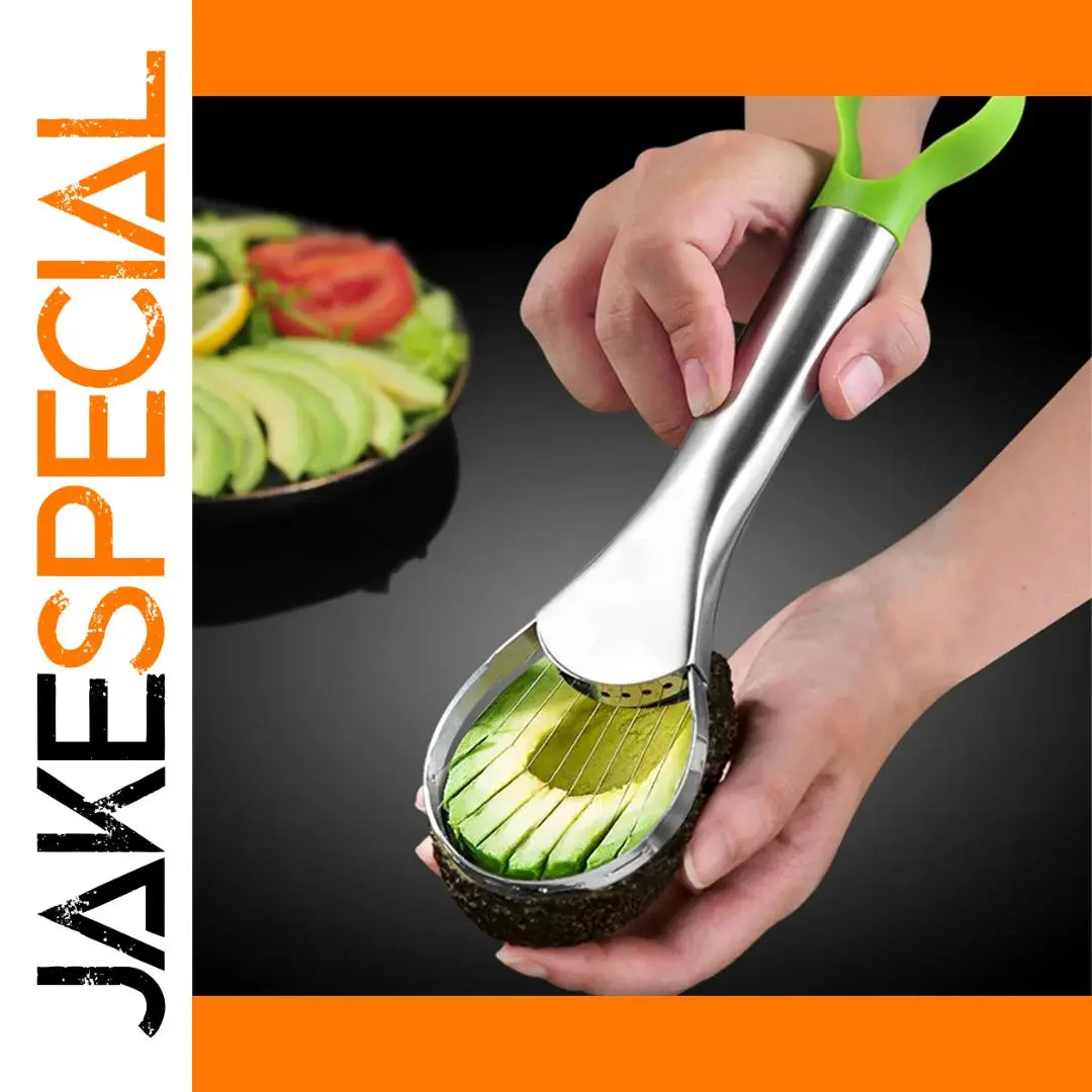 Stainless Steel Avocado Slicer for Kitchen 1 Stainless Steel Avocado Slicer for Kitchen