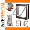 Modern Pet Door with Four-Way Lock
