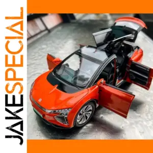 Vibrant Orange 1:24 SUV Diecast Model