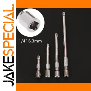 Chrome Vanadium Extension Bars 50mm-150mm Set