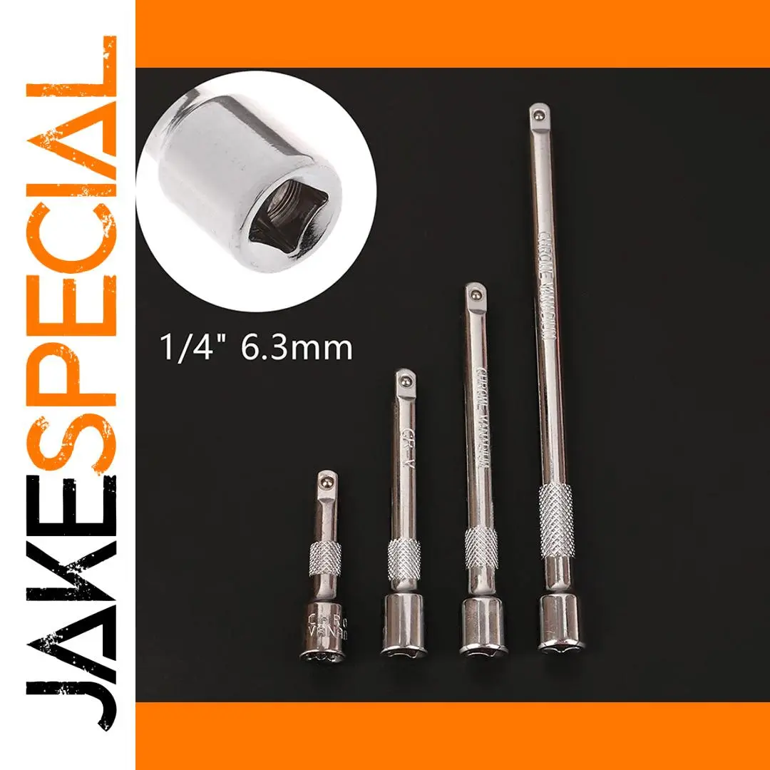 Chrome Vanadium Extension Bars 50mm-150mm Set 1 Chrome Vanadium Extension Bars 50mm-150mm Set