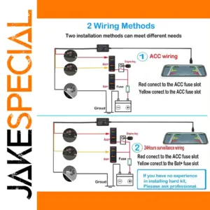 Vehicle Hardwire Kit with Type-C Power Port
