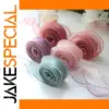 Pastel Silk Ribbon Crafting Set - 3 Rolls