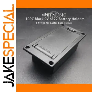 9V Battery Holder Set for Musical Instruments