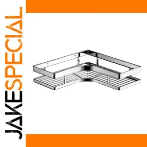 Stainless Steel Corner Shelf for Bathroom & Kitchen