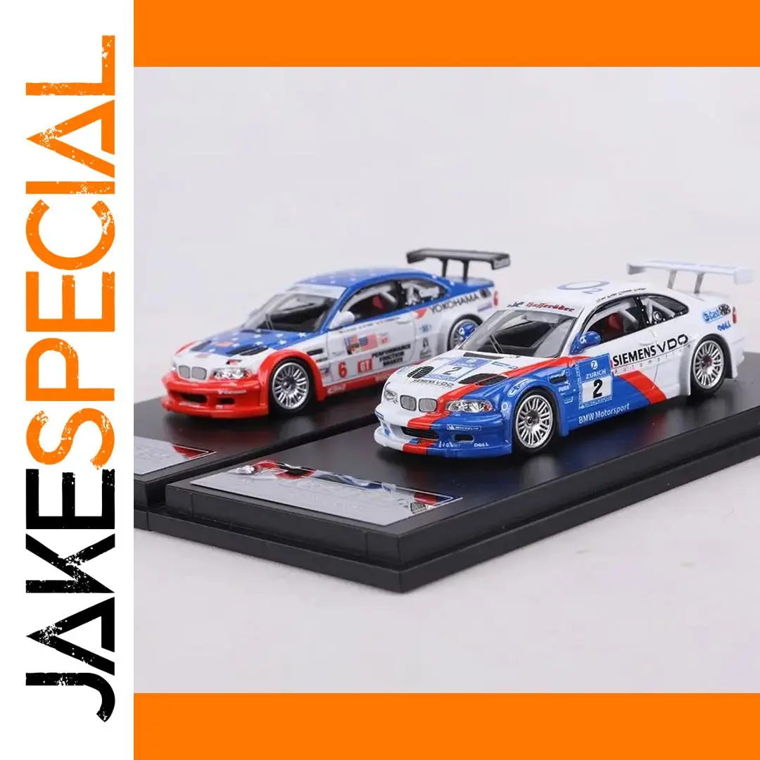 BMW M3 GTR E46 Diecast Model 1:64 Scale 1 BMW M3 GTR E46 Diecast Model 1:64 Scale