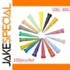 Colorful Plastic Dispensing Needle Tips Set for UV Glue