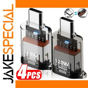 USB C to USB A Adapter Set for Smartphones and Laptops