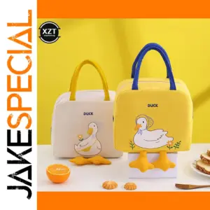 Colorful Duck Insulated Lunch Bag for Adults